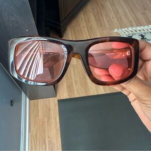 Quay x Guizio tinted glasses